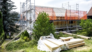 La casa a Gränichen (AG), adeguatamente isolata, è pronta per il futuro.