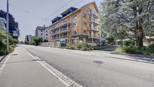 Wohnbaugenossenschaft St. Gallen: Die Wohnbaugenossenschaft  hat mit der energetischen Sanierung Ihrer Liegenschaft in ein altes Mehrfamilienhaus aus den 60er Jahr in die Neuzeit katapultiert.